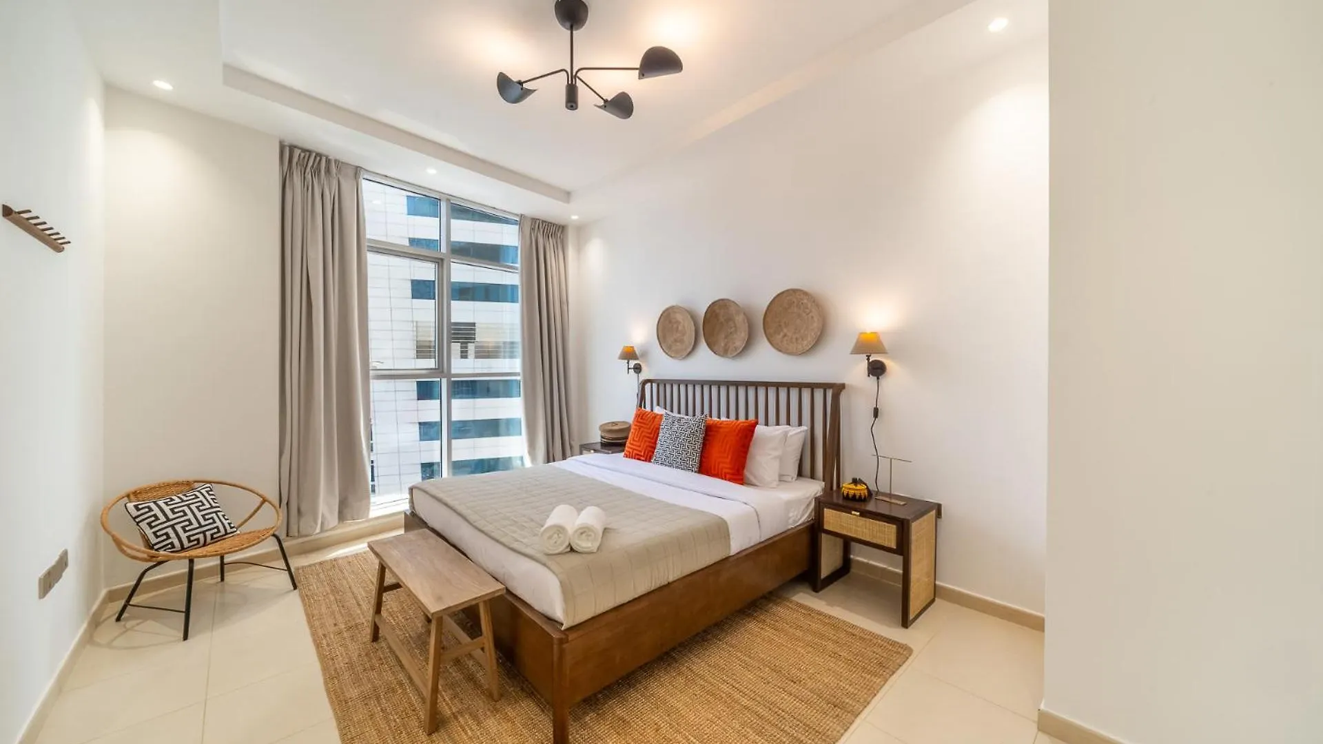 Skyline & Nostalgia Stylish 2Br Getaway Lägenhet Dubai Förenade Arabemiraten